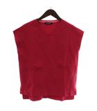 ロートレアモン LAUTREAMONT ベスト ニット プルオーバー Vネック 38 紫 パープル /XZ ■GY60