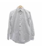 ダーバン DURBAN カジュアルシャツ 38-82 マルチカラー オフホワイト ストライプ柄 長袖 ボタンダウンカラー /HO35 ■ECB001