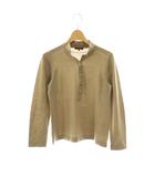 アマカ AMACA ポロシャツ ニット 長袖 40 モカブラウン /ES ■ECB001