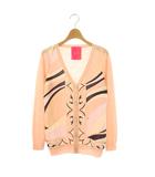 レディ Rady カーディガン ニット F スモークピンク マルチカラー /ES ■ECB001