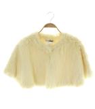 ラビットファーポンチョ F オフホワイト /MY ■OS ■ECB001