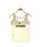 paul + タンクトップ M アイボリー マルチカラー /ES ■ECC001