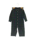 ラルフローレン RALPH LAUREN ベビー カバーオール ロンパース チェック シャツ 80 グリーン /MY ■OS ■ECC001