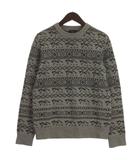 セオリー Theory ニット セーター 総柄 グレー XS ■ECD001