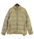 ユニクロ UNIQLO ウルトラ ライトダウン ジャケット ベージュ XL ■ECD001