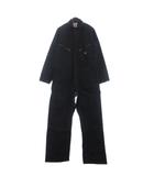 ディッキーズ Dickies つなぎ ジャンプスーツ 長袖 ロゴ 黒 ブラック 42 ■ECD001
