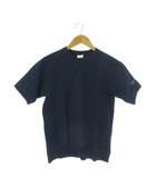 チャンピオン CHAMPION × フリークスストア FREAKS STORE 半袖Tシャツ S 紺 ネイビー インディゴ クルーネック ロゴ /AO10 ■ECD001