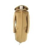 イエナ IENA フーディコート ロング丈 比翼 茶 ブラウン /CK9 ■ECD001