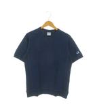 チャンピオン CHAMPION × フリークスストア FREAKS STORE Tシャツ カットソー S インディゴ ラウンドネック 半袖 ロゴ /MN33 ■ECD001