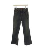 サムシング something デニム パンツ 青 ブルー ウォッシュ加工 ストレート /LP ■GY58