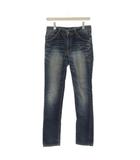 エドウィン EDWIN デニム パンツ XS 青 ブルー ウォッシュ加工 5ポケット フルレングス /LP ■GY58