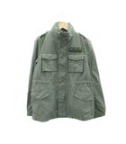 アダムエロペ Adam et Rope' M-65 ミリタリージャケット 上着 ミドル丈 ライナー付き 1 カーキ スタンドカラー /SM34 ■ECC001