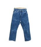 リーバイス Levi's 701 デニムパンツ ジーンズ ストレート W28 青 ブルー ハイウエスト /HO61 ■ECD001