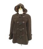 イーストボーイ EAST BOY ダッフルコート 9 茶 ブラウン フード付き ミドル丈 /YS62 ■ECD001