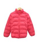 ユニクロ UNIQLO 中綿ジャケット ミドル丈 140 ピンク /MA24 ■ECD001 女の子