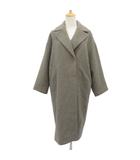 イエナ IENA チェスターコート ウール 38 グレー オープンカラー ロング丈 /YS25 ■ECD001