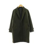 ナノユニバース nano universe チェスターコート ロング M カーキ 668-2111203 /KU ■ECD001