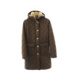 マッキントッシュ MACKINTOSH キルティングコート 中綿 裏ボア フード 34 ダークブラウン /ES ■ECD001
