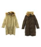 マックスマーラ ウィークエンドライン MAX MARA WEEKEND LINE ダウンコート フード I42 ブラウン /ES ■ECD001