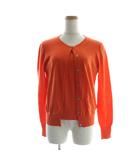 ミッシェルクラン MICHEL KLEIN アンサンブルニット 38 オレンジ /GP ■ECC001