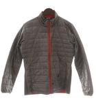 ミズノ MIZUNO ダウンジャケット 上着 M グレー 長袖 スタンドカラー /GG ■ECC001