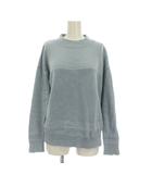 ニット セーター 11 水色 ライトブルー 長袖 モックネック 12-77KZ01 /YM ■ECC001