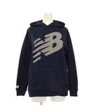 ニューバランス NEW BALANCE プルオーバーパーカー スウェット 長袖 150 紺 /KH ■ECC001