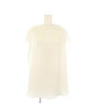 ルーニィ LOUNIE ブラウス カットソー プルオーバー ノースリーブ 38 白 /KH ■ECC001