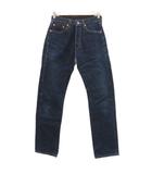 リーバイス Levi's デニムパンツ ジーンズ ストレート ロング丈 W28 L32 インディゴ /SM37 ■ECD001