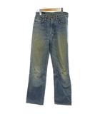 リー LEE デニム ジーンズ 29×31 ライトブルー ダメージ加工 色落ち加工 無地 /GG ■ECD001