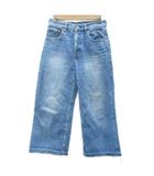 リーバイスプレミアム Levis PReMIUM デニムパンツ ジーンズ ワイドパンツ アンクル丈 25 ブルー /SY18 ■ECD001