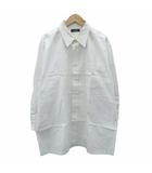 クリスチャンディオール Christian Dior ワイシャツ Yシャツ 白 ホワイト 長袖 /YS40 ■ECD001