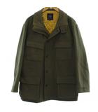  エーボンハウス Avon House フライトジャケット ミリタリー M-65 ウール M カーキ 無地 長袖 フラップポケット /GG ■ECD001