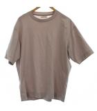 ユナイテッドアローズ UNITED ARROWS Tシャツ カットソー XL ピンクベージュ 無地 クルーネック 半袖 /GG ■ECD001