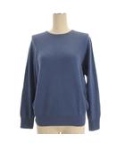 イエナ IENA ニット カシミヤ セーター 長袖 ブルー 260226E ■ECD001