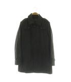 ミスタージュンコ Mr.JUNKO ステンカラーコート 千鳥格子柄 ライナー付 M ブラック /MY ■OS ■ECD001