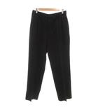 ブラック&ホワイト BLACK&WHITE スラックス パンツ 82 黒 ブラック 無地 /RG ■ECD001