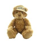 バーバリー BURBERRY ノベルティ テディベア ぬいぐるみ ベージュ /MI ■ECD001
