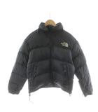 ザノースフェイス THE NORTH FACE ダウンジャケット ロゴ アウター M 黒 ブラック /AN15 ■ECD001