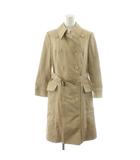 バーバリーズ Burberrys ヴィンテージ ノバチェック ステンカラーコート ロング丈 ベージュ /AN39 ■ECD001