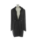 フォクシー FOXEY ジャケット ロング丈 ウール 40 グレー 26675 /AN73 ■ECD001