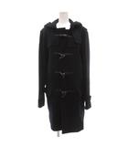 無印良品 良品計画 ダッフルコート L ロング メルトン フード 濃紺 ダークネイビー /JS ■ECA001