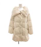 ケティ KETTY Doux toucher ダウンコート ジャケット M ミドル丈 白 ホワイト /JS ■ECA001