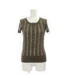 イネド INED アンサンブルニット 9 カーキー /GP ■ECB001