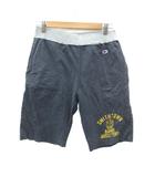チャンピオン CHAMPION ショートパンツ ハーフパンツ 短パン M 紺 ネイビー グレー イージー /HO21 ■ECA002