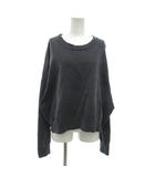 ゴールデンステイト the golden state スウエット トレーナー プルオーバー F クロップド丈 ワイドシルエット 長袖 コットン 杢グレー /NU ■ECA002