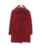 ノーティカ NAUTICA ダッフルコート L ハーフ丈 トグルボタン フード 赤 レッド /NU ■ECA002