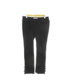 ギャラリービスコンティ GALLERY VISCONTI クロップドパンツ カプリ 3 黒 ブラック リボン ハート /AO35 ■ECA002