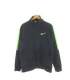 ナイキ NIKE ジャージ ジャケット 配色 ロゴ刺繍 XL 紺 ネイビー /AH29 ■ECA002