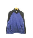 アディダス adidas ウインドブレーカー ジャケット プルオーバー スポーツ 2XOT 紫 パープル スタンドカラー ロゴ /MN32 ■ECA002